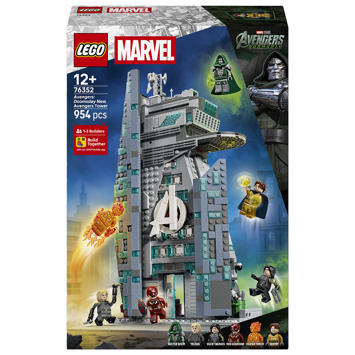 LEGO Marvel Doomsday la nouvelle tour des Avengers 76352 - vue 3