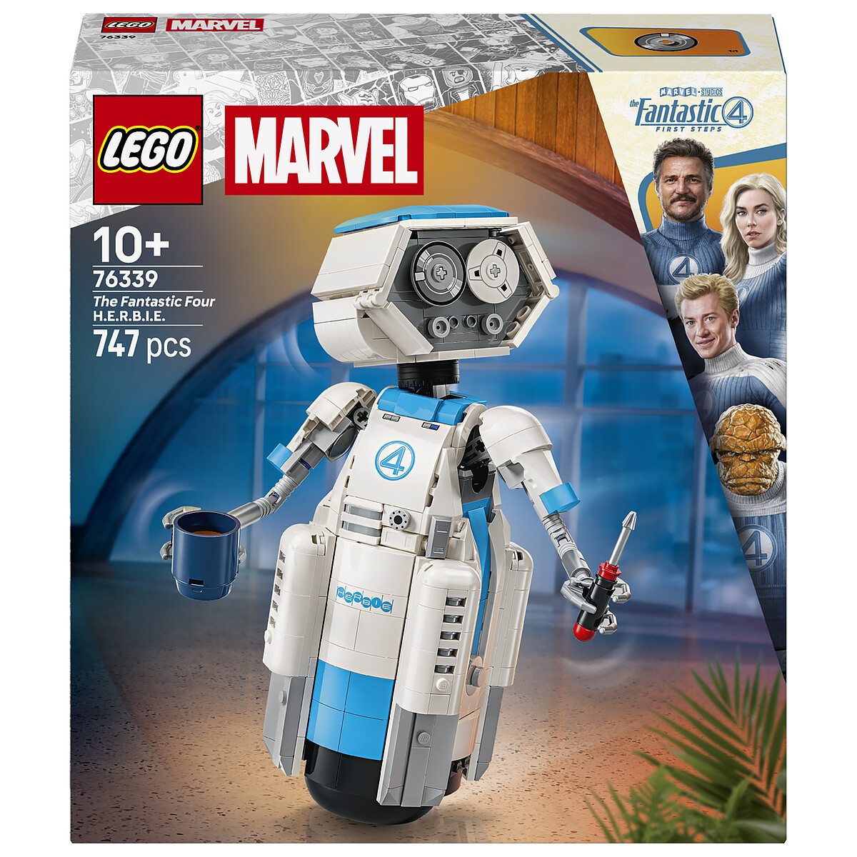 LEGO Marvel 76339 Les Quatre Fantastiques H.E.R.B.I.E.