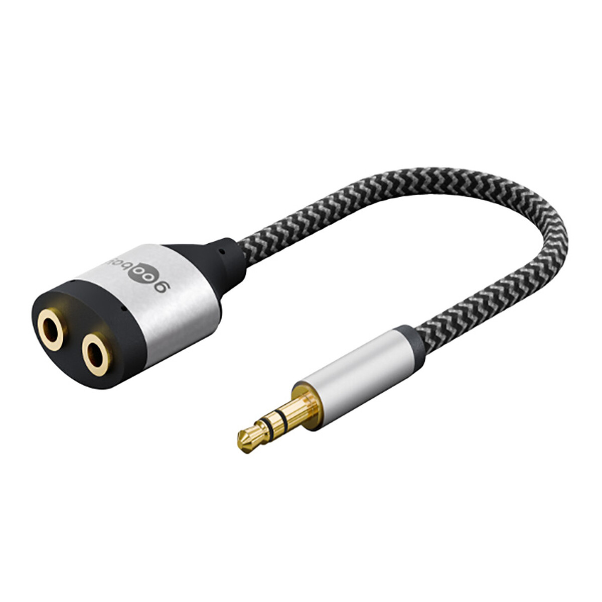 Goobay Adaptateur AUX 1 vers 2 0.18 - vue 2