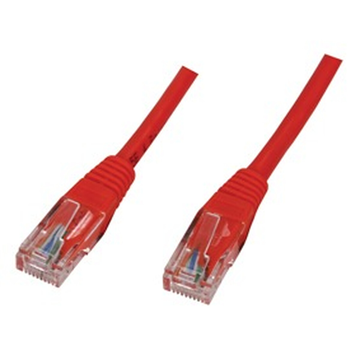 Câble RJ45 catégorie 5e U/UTP 0.3 m (Rouge)