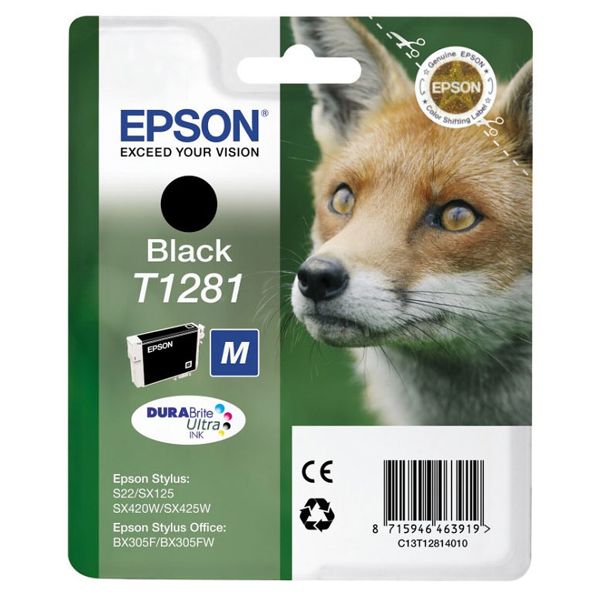 Epson Renard Noir (T1281)