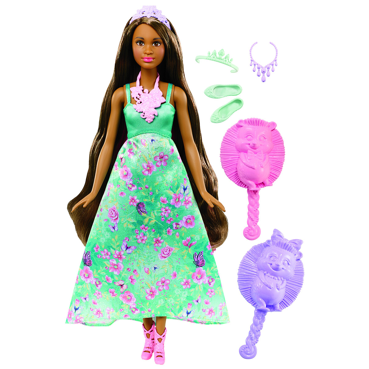 Mattel BARBIE CHEVELURE 3 EN 1 BLEUE - DWH43 - Poup?�e mannequin - Rue du Commerce