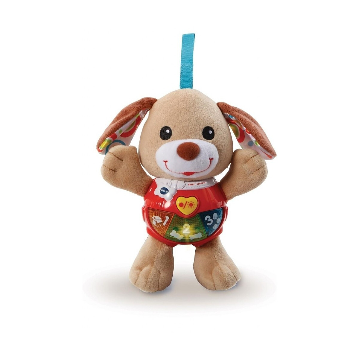 VTech Chant toutou brun - Peluche interactive - Rue du Commerce