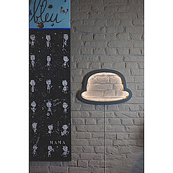 Atelier Pierre Lampe Chap-O Wooden Mood Light Henri Bleu pas cher