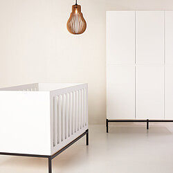 Quax Lit Bébé Havana Blanc - 60 x 120 cm