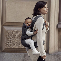 Acheter BabyBjörn Porte-bébé One - Gris Denim et Gris foncé