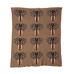 Quax Couverture Tricot On the Go XL - Eléphant