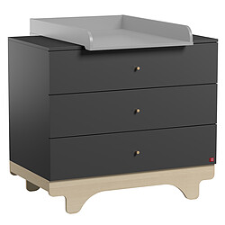 Avis Vox Meubles Commode Playwood - Graphite et Bois