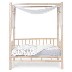 Childhome Toile de Lit Bambou - Blanc Cassé