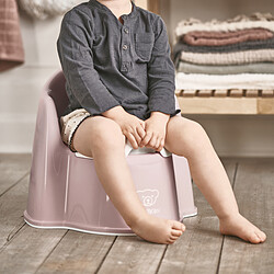 BabyBjörn Pot Fauteuil - Rose Pastel et Blanc