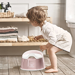 BabyBjörn Pot Smart - Rose Pastel et Blanc
