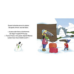 Avis Auzou P'tit Loup fait du ski