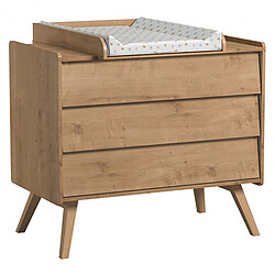 Vox Meubles Commode et Plan à Langer Vintage - Chêne