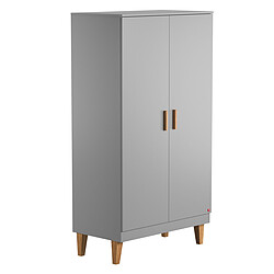 Vox Meubles Armoire 2 Portes Lounge - Gris