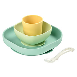 BÉABA Set de Vaisselle 4 Pièces - Yellow