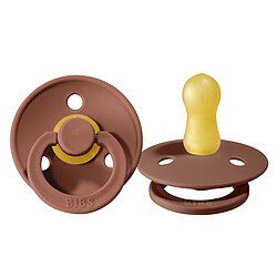 Avis Bibs Lot de 2 Sucettes Woodchuck & Blush - 0/6 Mois