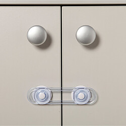 Dreambaby Lot de 4 Mini Verrous de Sécurité Multi-usages