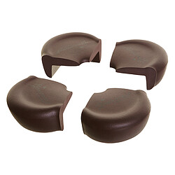 Dreambaby Lot de 4 Protections d'Angles Bump Guard - Brun