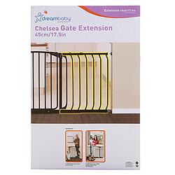 Avis Dreambaby Extension Chelsea 45 cm - Noir