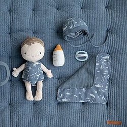 Little Dutch Set Couffin et Poupon Bébé Jim pas cher