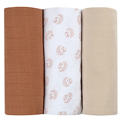 BÉABA Boîte de 3 Langes - Hedgehog