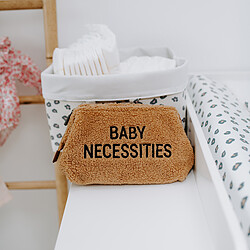 Childhome Trousse de Toilette Baby Necessities - Teddy Beige