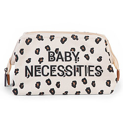 Childhome Trousse de Toilette Baby Necessities Canvas - Leopard