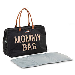 Childhome Mommy Bag Large - Noir et Or pas cher