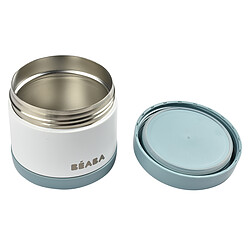 BÉABA Portion Inox 500 ml - Baltic Blue & White pas cher