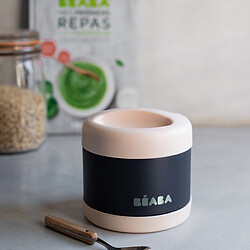 BÉABA Portion Inox 500 ml - Light Pink & Night Black