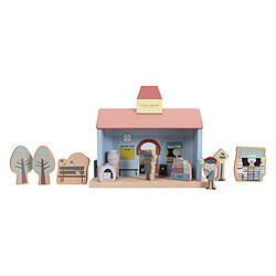 Little Dutch Extension Gare Circuit Train en Bois