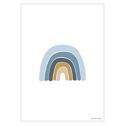 Affiche Réversible Horizon Blue - 42 x 29,7 cm
