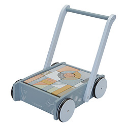 Little Dutch Chariot à Blocs Ocean - Bleu
