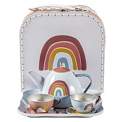 Service à Thé en Métal Pure & Nature - Rainbow