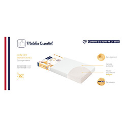 Avis Candide Matelas Essentiel - 60 x 120 cm