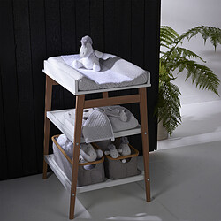 Quax Table à Langer Hip - Blanc et Naturel