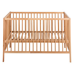 Quax Lit Bébé Lina Naturel - 60 x120 cm