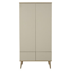 Quax Armoire 2 Portes Flow - Argile