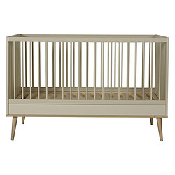 Quax Lit Bébé Evolutif Flow Argile - 70 x 140 cm