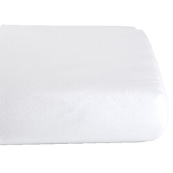 Kadolis Drap Housse en Coton Bio Blanc - 70 x 140 cm