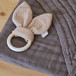 Jollein Anneau de Dentition Lapin - Nougat