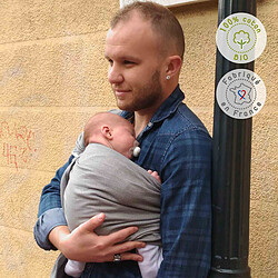 Acheter Neobulle Echarpe Sling Coton Bio - Gris Vintage