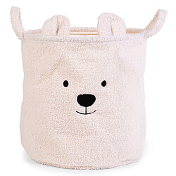 Childhome Panier Grand - Teddy Ecru