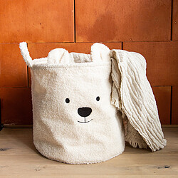 Childhome Panier Grand - Teddy Ecru