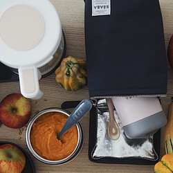 BÉABA Pochette Repas Isotherme - Dark Blue