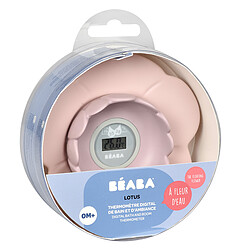 BÉABA Thermomètre de Bain Lotus - Old Pink pas cher