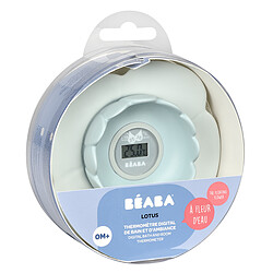 BÉABA Thermomètre de Bain Lotus - Green Blue pas cher
