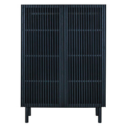 Armoire 2 Portes Hai No Ki - Black Ash