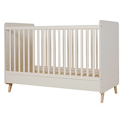 Quax Lit Bébé Evolutif Loft Argile - 70 x 140 cm