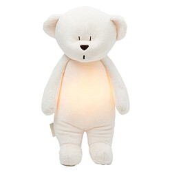 moonie Peluche Veilleuse Musicale Ourson - Crème